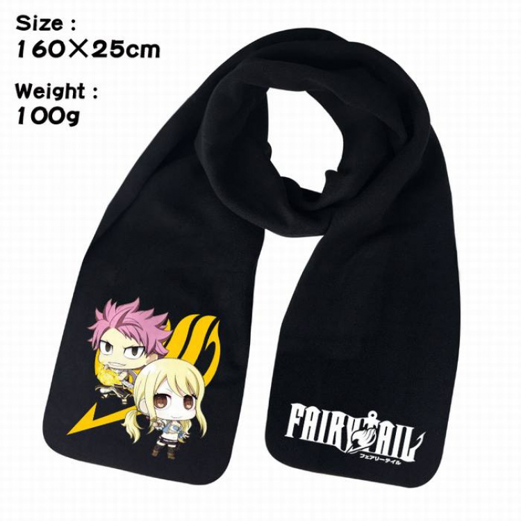 Fairy Tail-8A Anime fleece scarf bib 160X25CM 100G