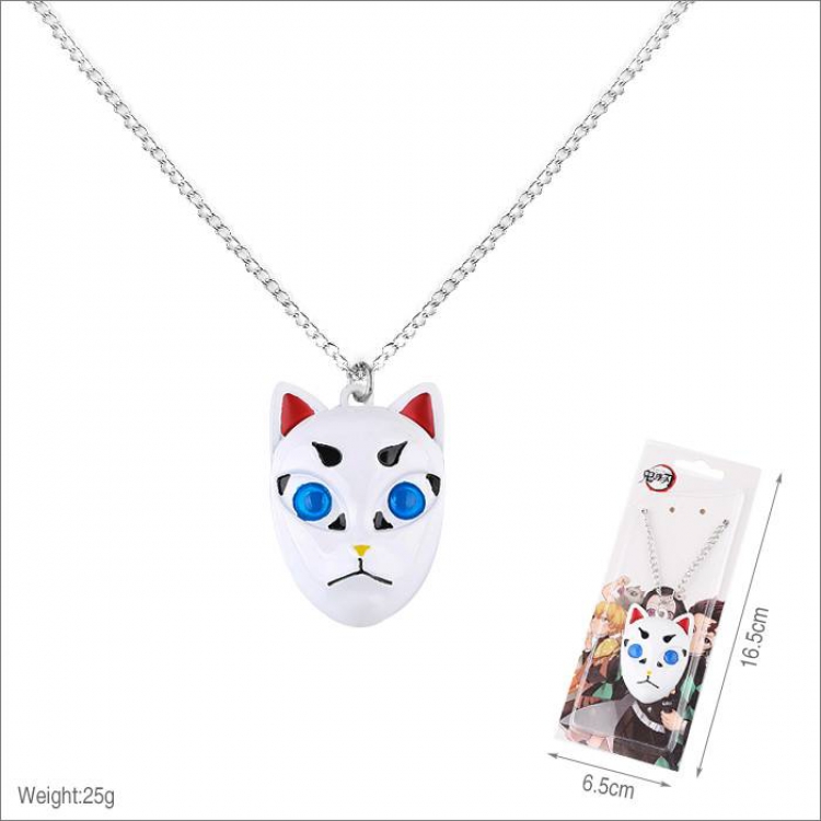 Demon Slayer Kimets Mask Necklace pendant Style D