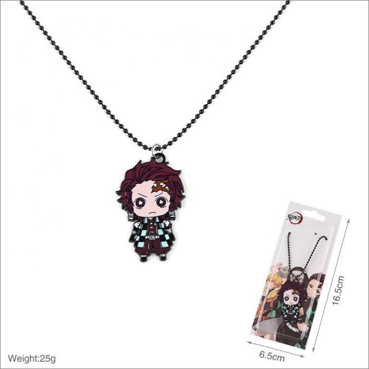 Demon Slayer Kimets Kamado Tanjirou Necklace pendant