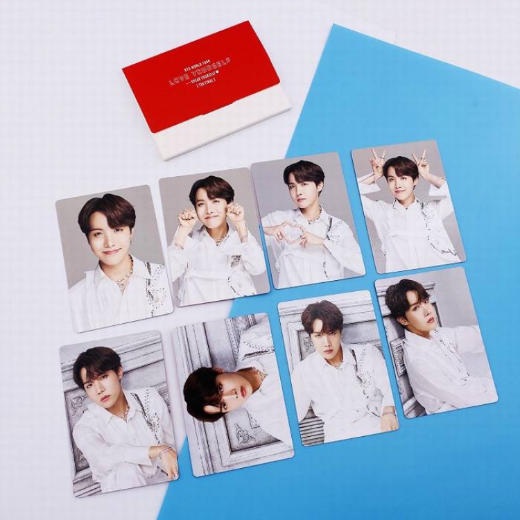BTS J-H FINAL Random card photo card 8X18CM 33G a set of eight price for 5 sets