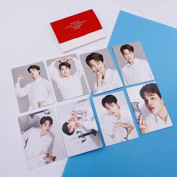 BTS Jimin FINAL Random card photo card 8X18CM 33G a set of eight price for 5 sets
