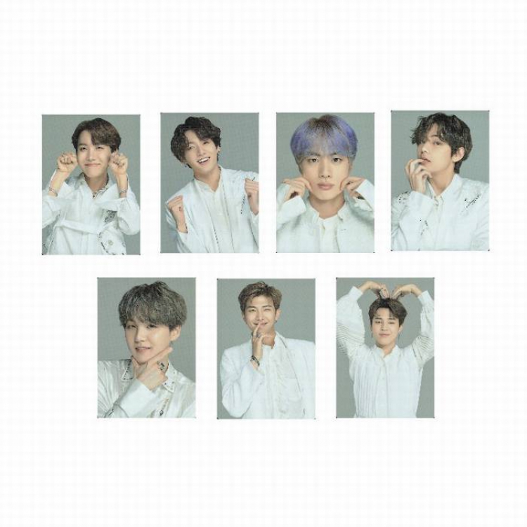 BTS FINAL Random card photo card 8X18CM 33G a set of seven a set price for 5 sets Style G