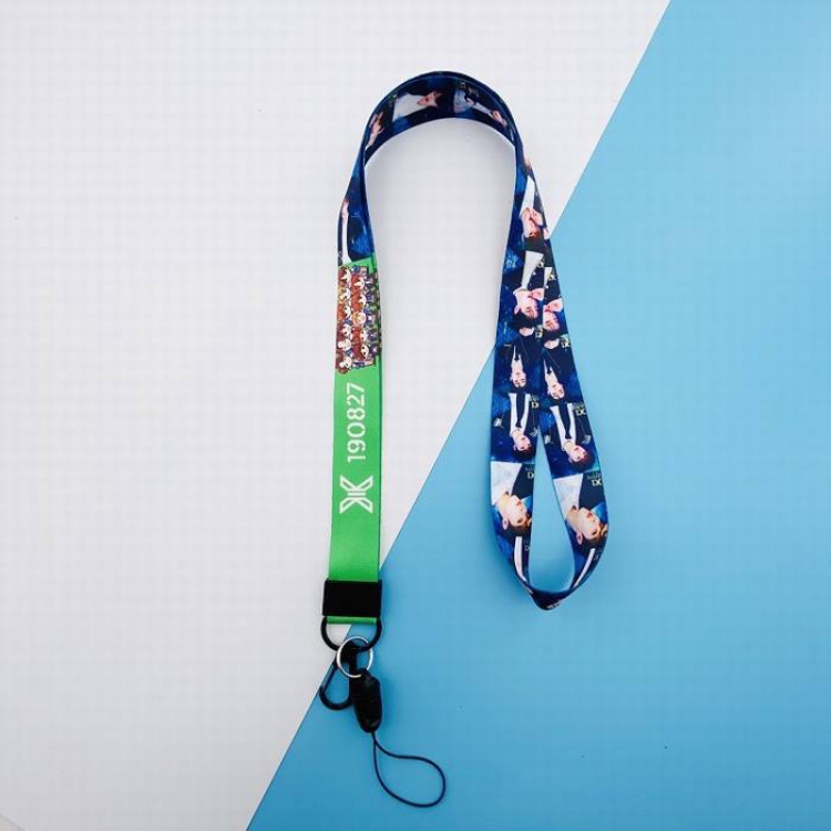 X ONE Official concert section Same paragraph Cartoon mobile phone rope lanyard 2X50CM 15G price for 5 pcs Style C