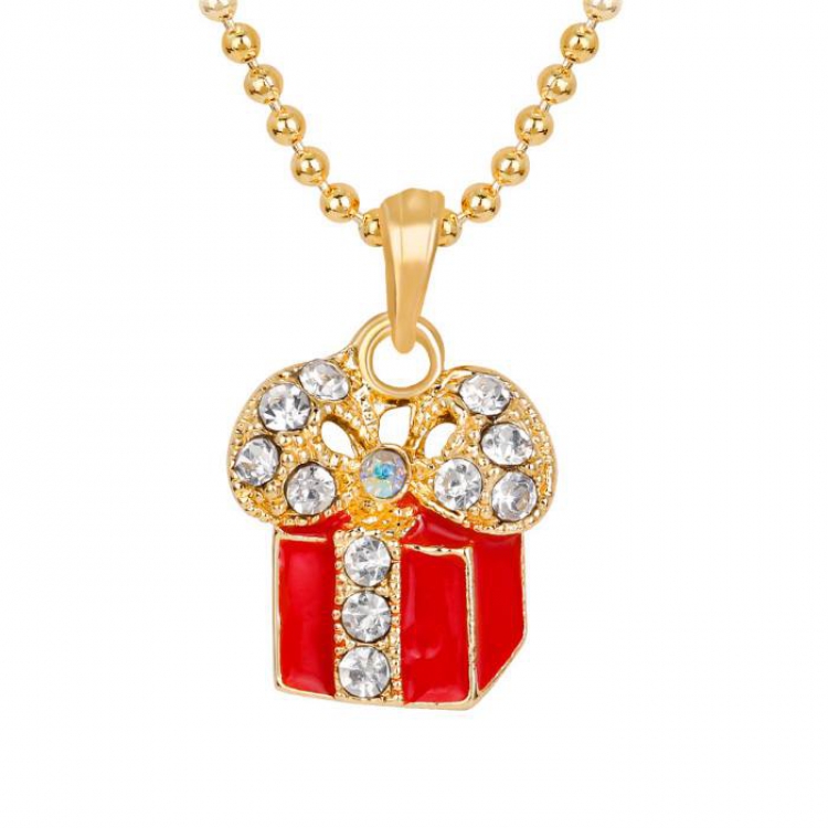 Christmas series Christmas gift Necklace pendant Chain length：42+5CM price for 6 pcs