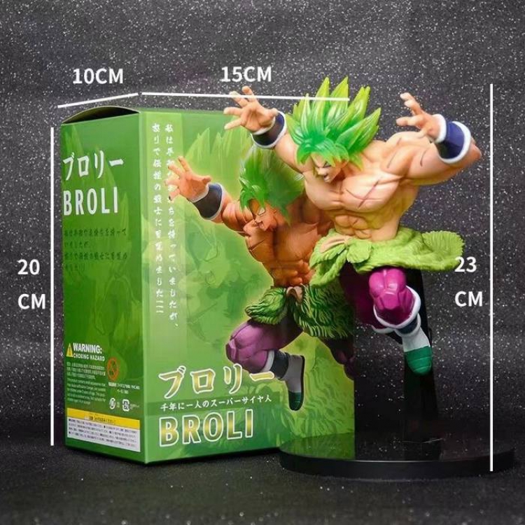 Dragon Ball Broli Premium version Boxed Figure Decoration Model  22CM 0.48KG 15X10X20CM