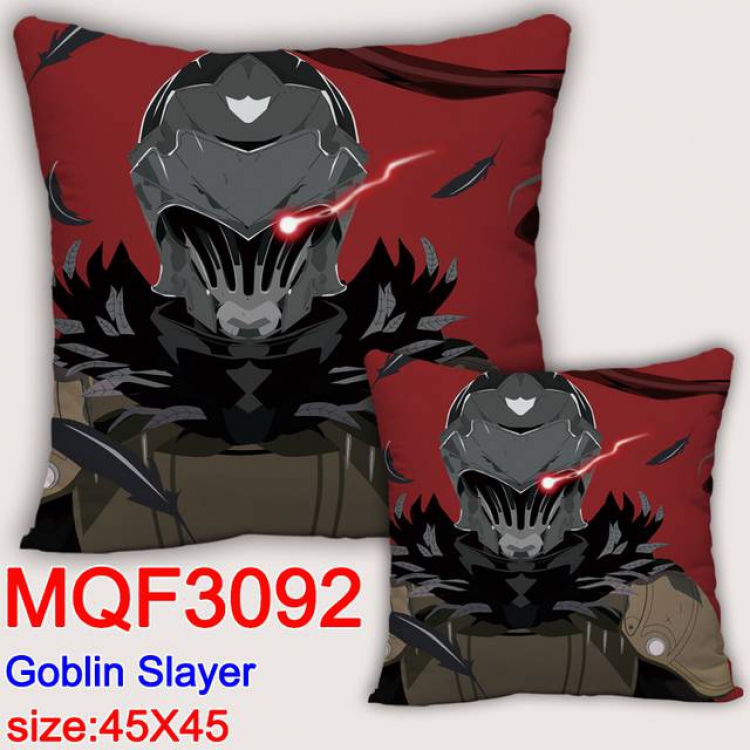 Goblin Slayer Double-sided full color pillow dragon ball 45X45CM MQF 3092-1