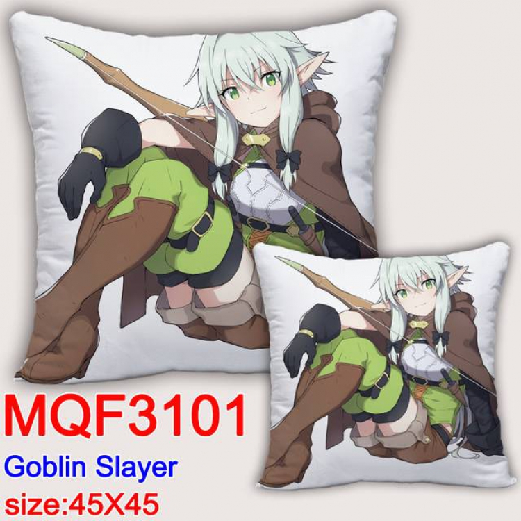 Goblin Slayer Double-sided full color pillow dragon ball 45X45CM MQF 3101-1