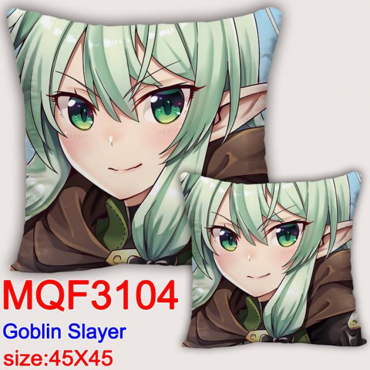 Goblin Slayer Double-sided full color pillow dragon ball 45X45CM MQF 3104-1