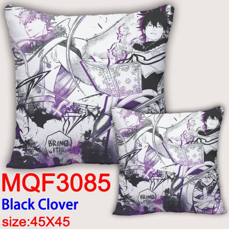 Black Clover Double-sided full color pillow dragon ball 45X45CM MQF 3085-1