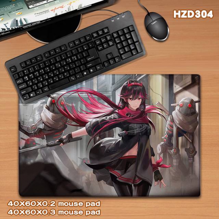 Punishing Game rubber Desk mat mouse pad 40X60CM HZD-304