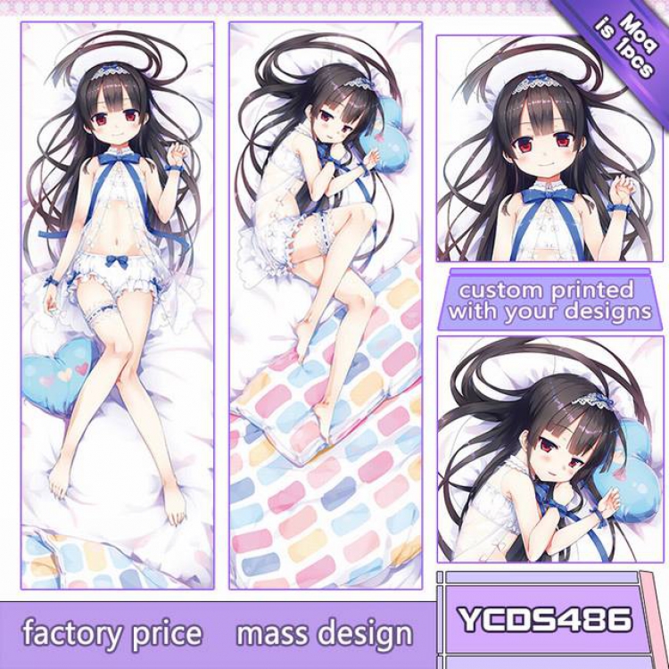 Maitetsu Game double-sided satin fabric and other body pillows 50X150CM YCDS486