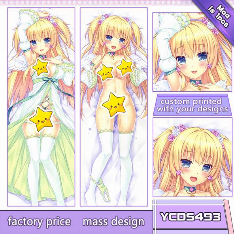 The Ditzy Demons Arein Love With Me Game double-sided satin fabric and other body pillows 50X150CM YCDS493