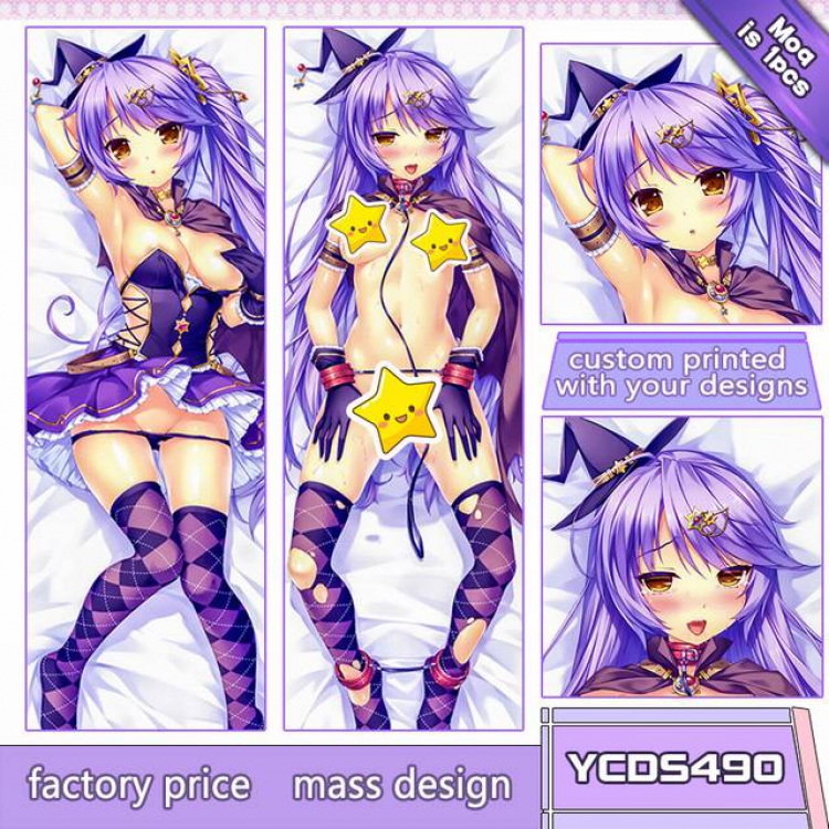 The Ditzy Demons Arein Love With Me Game double-sided satin fabric and other body pillows 50X150CM YCDS490