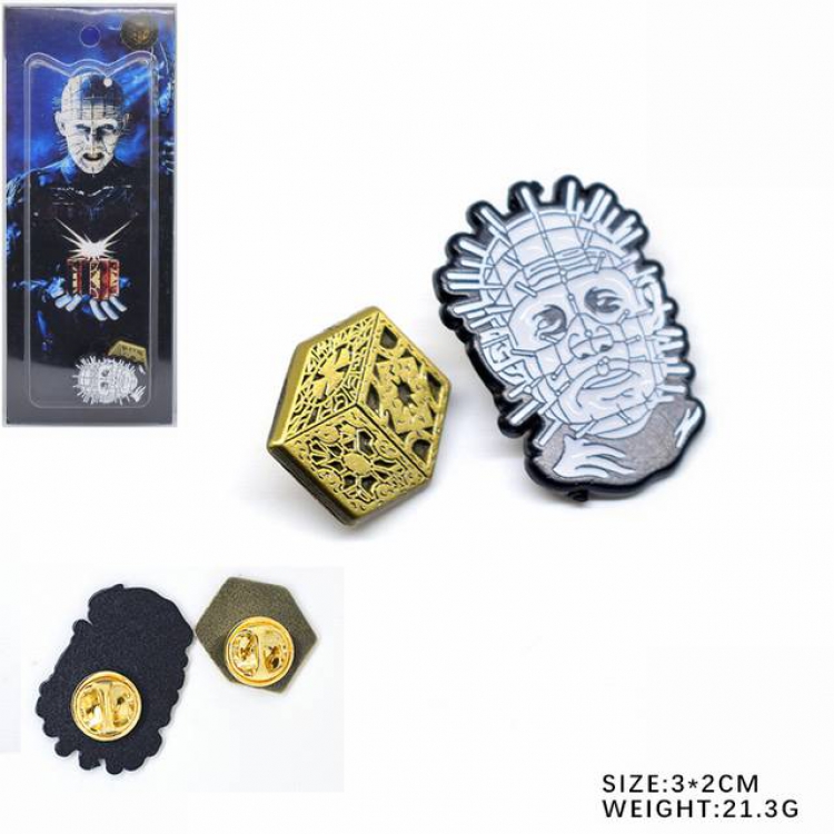 Hellraiser Badge badge brooch Style A