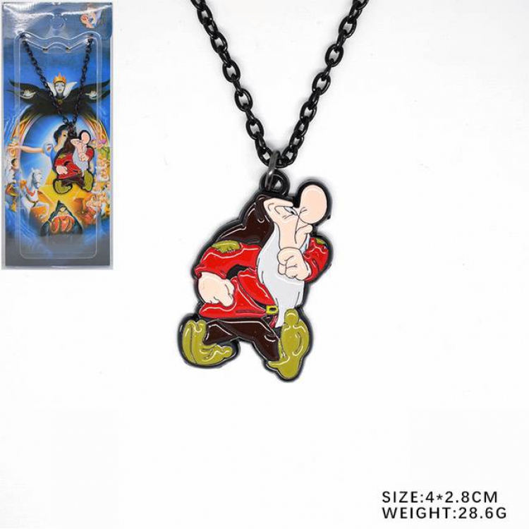 Snow White  Dwarfs Necklace pendant