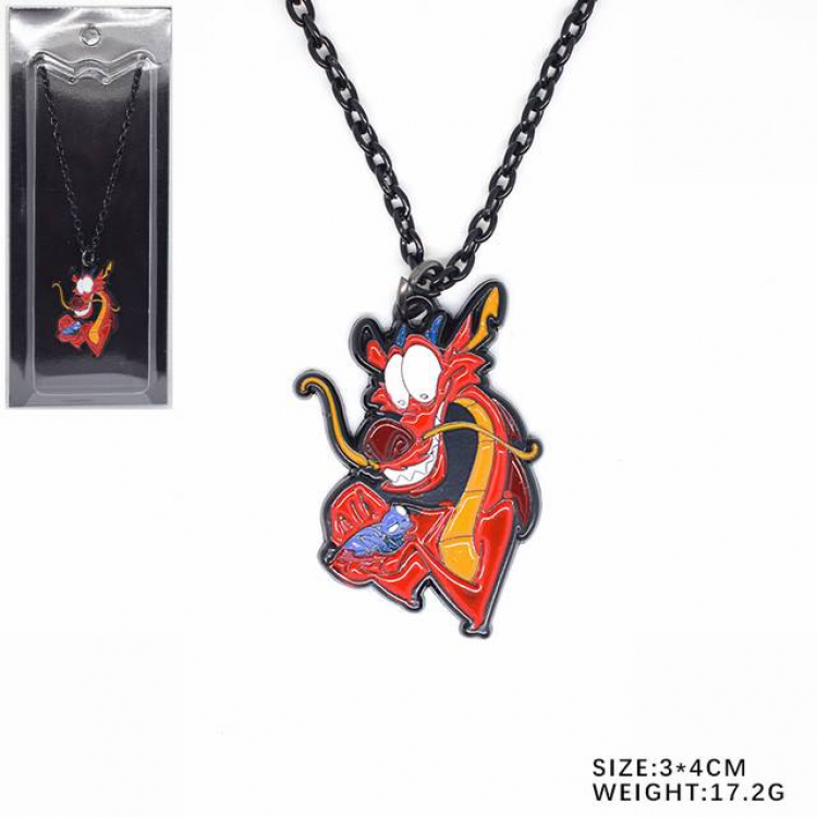 The Legend of Mulan Necklace pendant