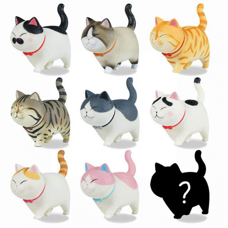 Actoys Cute cat around Blind box a box of 8