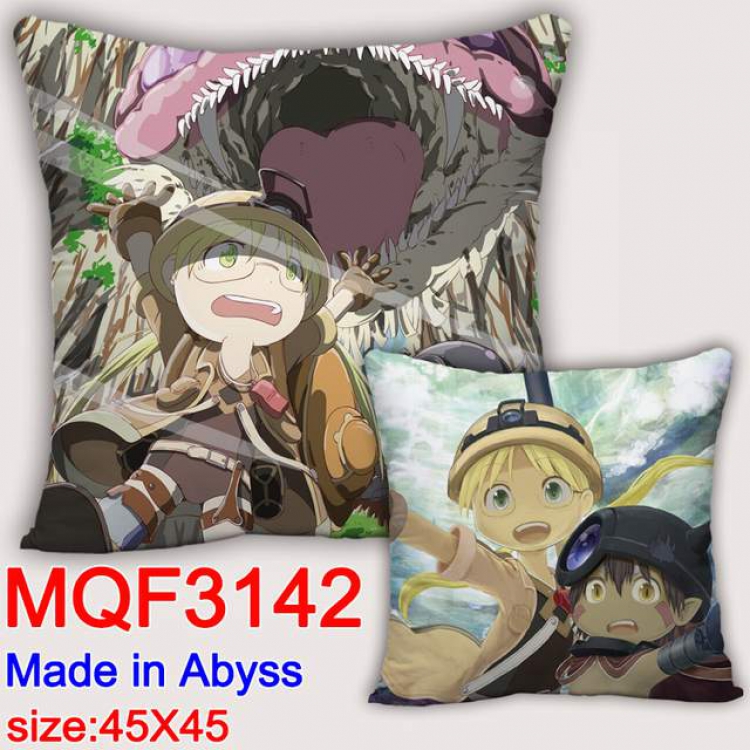 Made in Abyss Double-sided full color pillow dragon ball 45X45CM MQF 3142