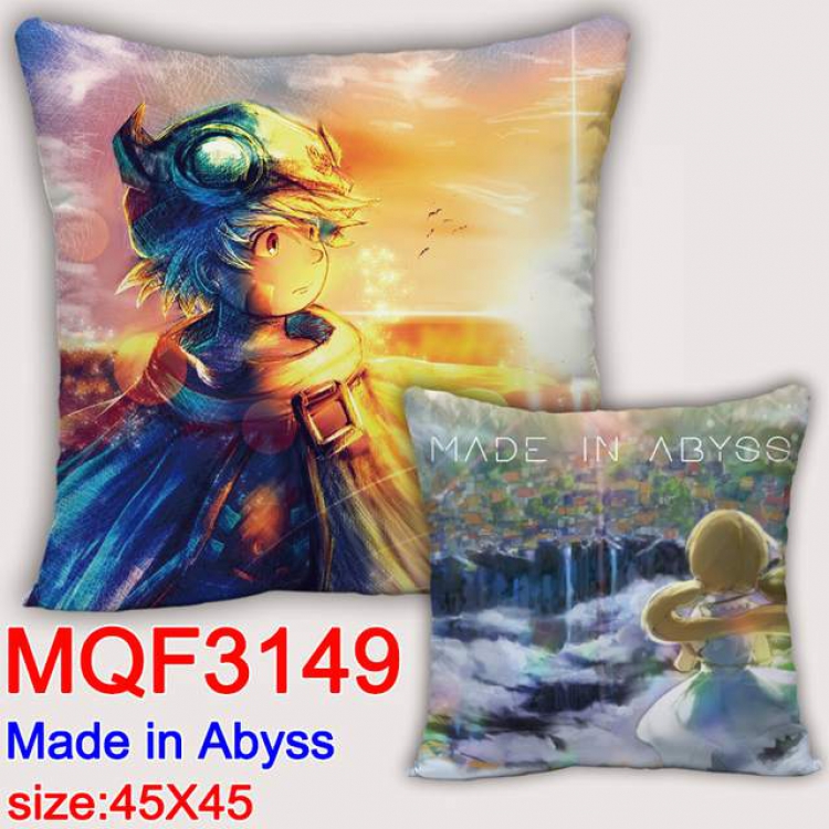 Made in Abyss Double-sided full color pillow dragon ball 45X45CM MQF 3149