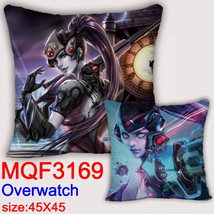 Overwatch Double-sided full color pillow dragon ball 45X45CM MQF 3169