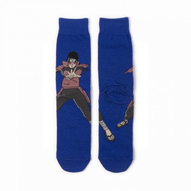 Naruto Shodai Hokage Anime cartoon socks combed cotton neutral socks straight socks price for 5 pairs