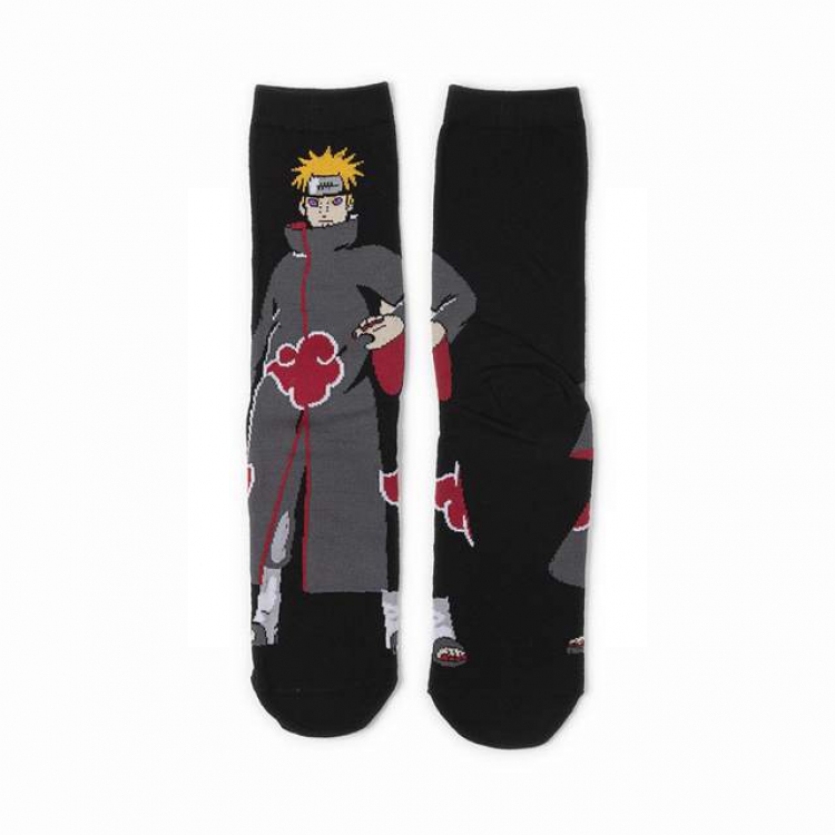 Naruto Pain Anime cartoon socks combed cotton neutral socks straight socks price for 5 pairs