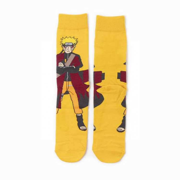 Naruto Uzumaki Naruto Anime cartoon socks combed cotton neutral socks straight socks price for 5 pairs