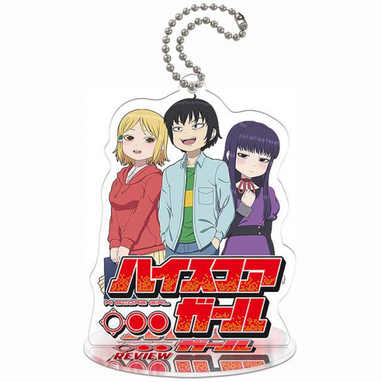 High Score Girl Ⅱ Q version soma Small Standing Plates Acrylic keychain pendant 8-9CM Style C