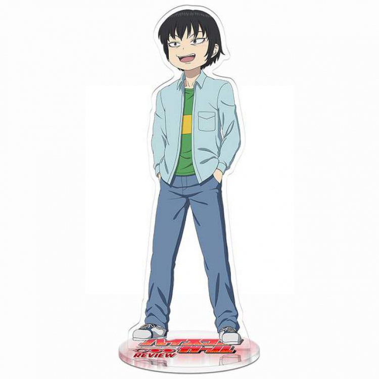 High Score Girl Ⅱ Haruo Yaguchi Todoroki Shoto New Pedestal Acrylic Standing Plates 20-22CM