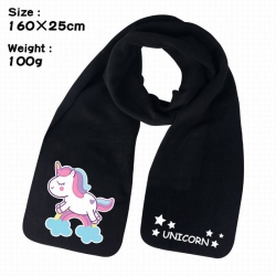 Unicorn-8A Anime fleece scarf ...