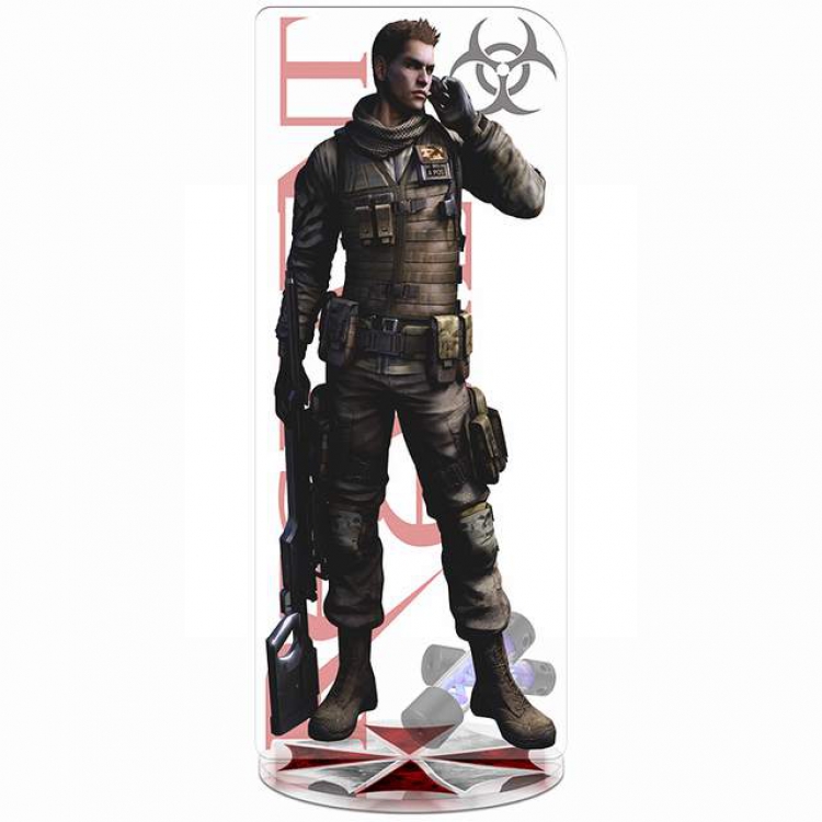 Resident Evil Ada-Wong Piers-Nivans New Pedestal Acrylic Standing Plates 20-22CM