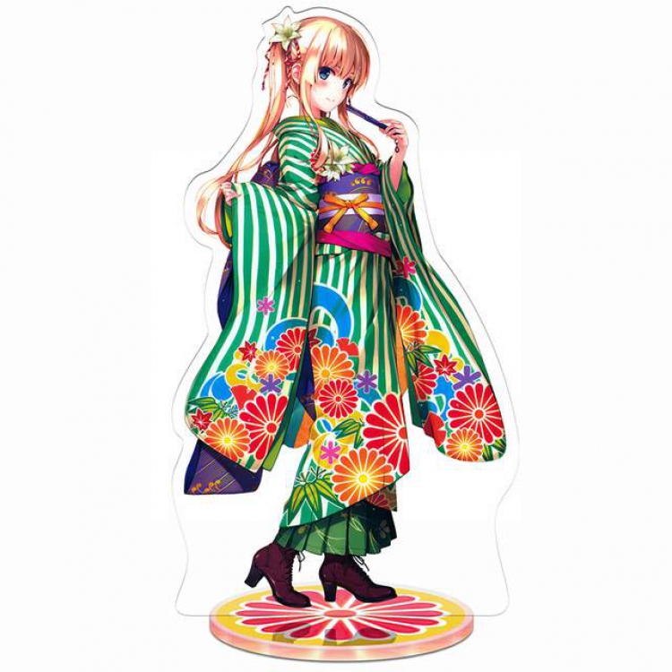 Saenai Heroine No Sodatekata Katou Megumi New Pedestal Acrylic Standing Plates 20-22CM Style 12