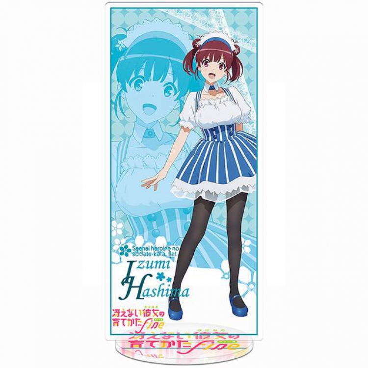 Saenai Heroine No Sodatekata Katou Megumi New Pedestal Acrylic Standing Plates 20-22CM Style 4