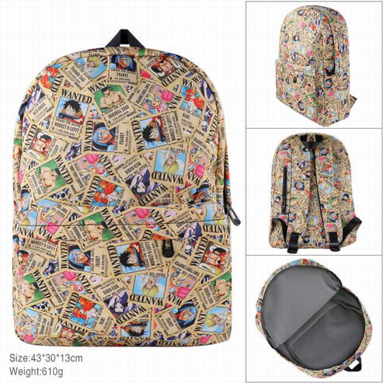 One Piece Cotton imitation nylon composite Waterproof fabric backpack