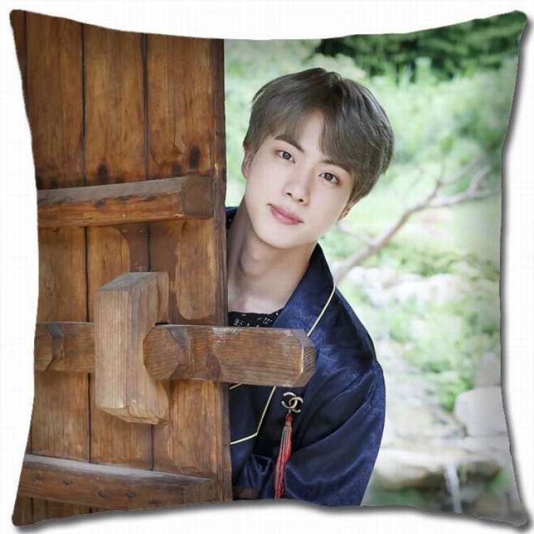 BTS Double-sided full color pillow cushion 45X45CM-BS-681 NO FILLING