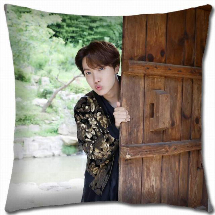 BTS Double-sided full color pillow cushion 45X45CM-BS-683 NO FILLING