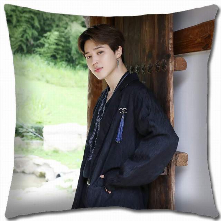 BTS Double-sided full color pillow cushion 45X45CM-BS-684 NO FILLING