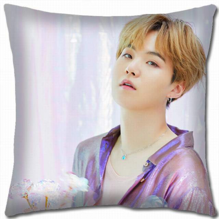 BTS Double-sided full color pillow cushion 45X45CM-BS-695 NO FILLING