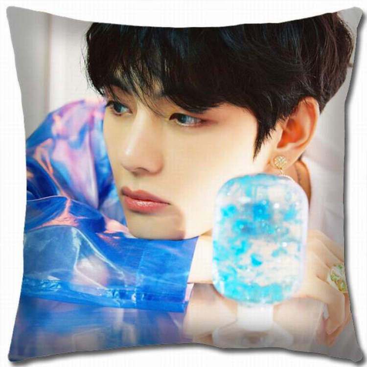 BTS Double-sided full color pillow cushion 45X45CM-BS-698 NO FILLING