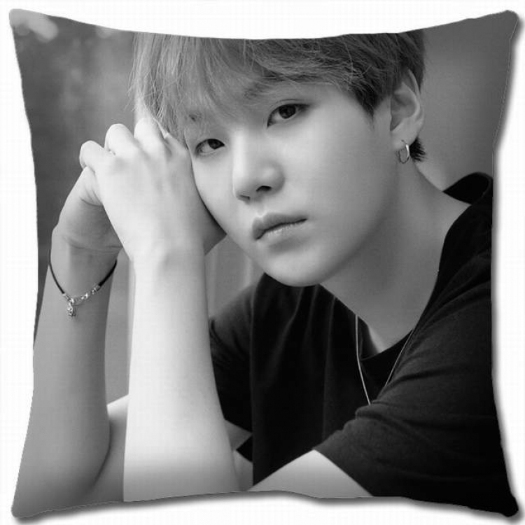 BTS Double-sided full color pillow cushion 45X45CM-BS-702 NO FILLING