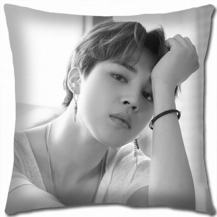 BTS Double-sided full color pillow cushion 45X45CM-BS-704 NO FILLING