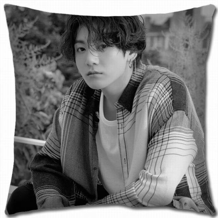 BTS Double-sided full color pillow cushion 45X45CM-BS-706 NO FILLING