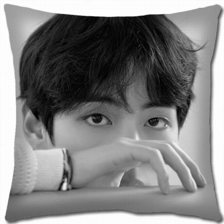 BTS Double-sided full color pillow cushion 45X45CM-BS-705 NO FILLING