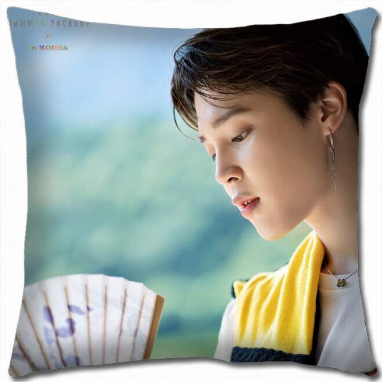 BTS Double-sided full color pillow cushion 45X45CM-BS-714 NO FILLING