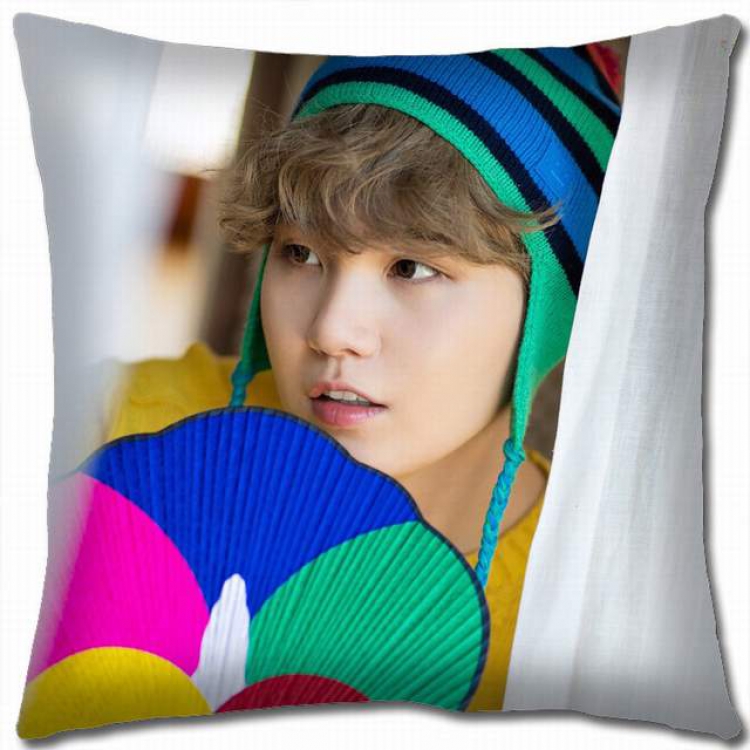 BTS Double-sided full color pillow cushion 45X45CM-BS-713 NO FILLING