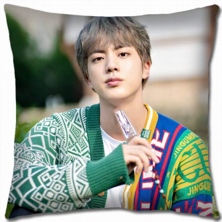 BTS Double-sided full color pillow cushion 45X45CM-BS-711 NO FILLING