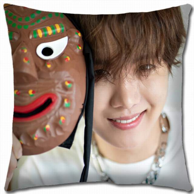 BTS Double-sided full color pillow cushion 45X45CM-BS-712 NO FILLING