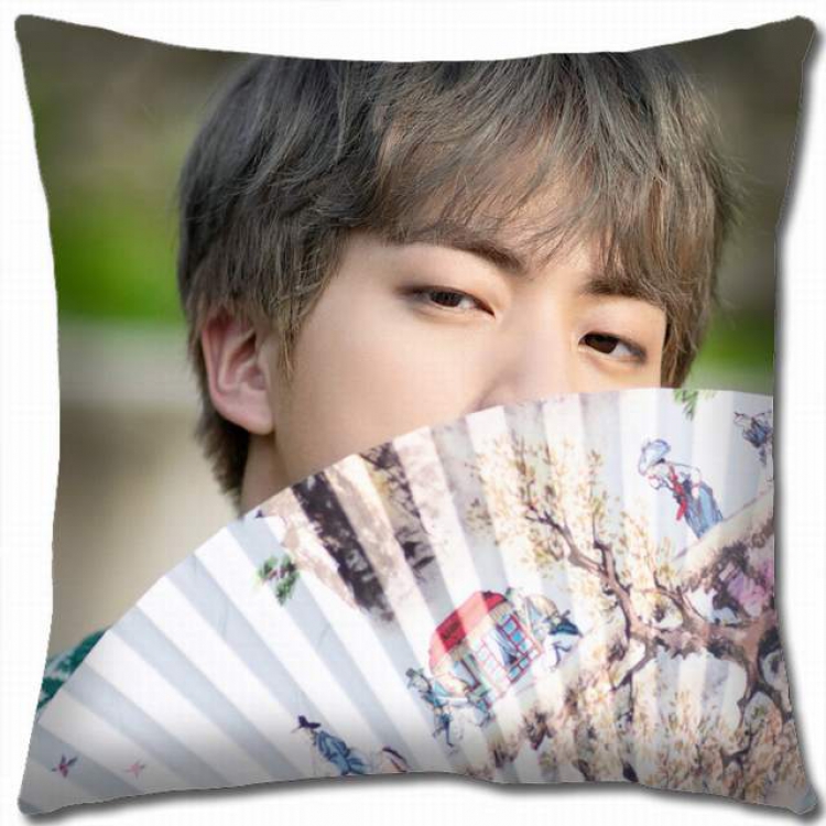 BTS Double-sided full color pillow cushion 45X45CM-BS-718 NO FILLING