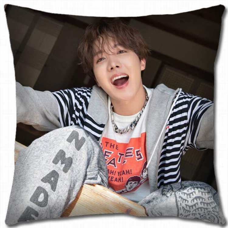 BTS Double-sided full color pillow cushion 45X45CM-BS-719 NO FILLING