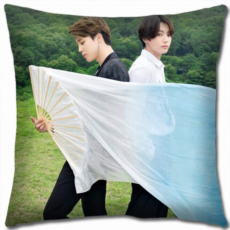 BTS Double-sided full color pillow cushion 45X45CM-BS-725 NO FILLING